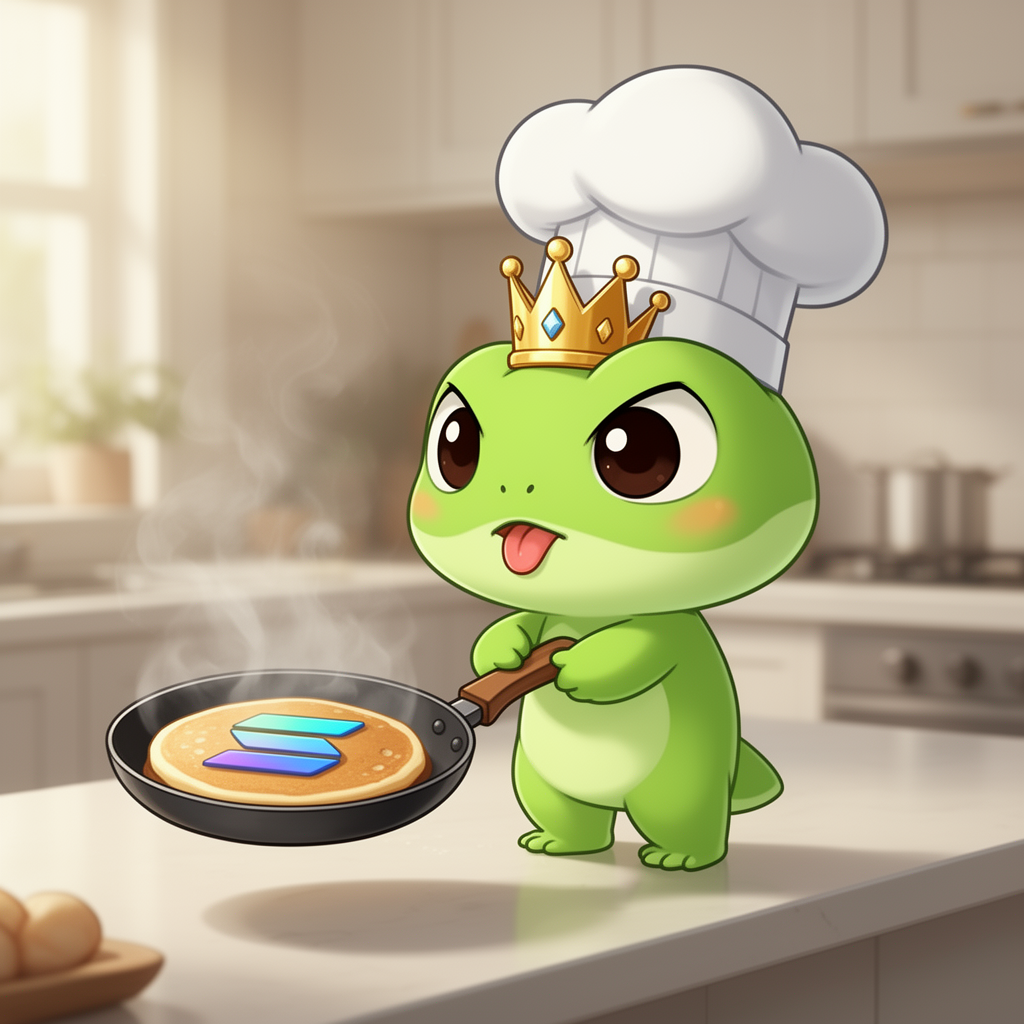 Baby PEPE cooking SOL